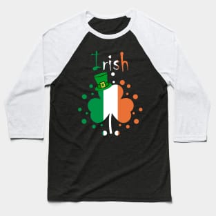 St Patricks Day Gardening Irish Baseball T-Shirt